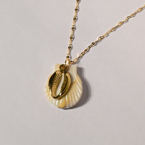 Golden Tide Shoreline Necklace