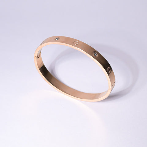 Eternal Elegance Rose Gold Love Bracelet