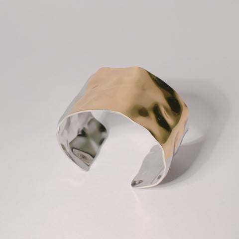 Silver & Gold Majestic Duo Splendor Cuff