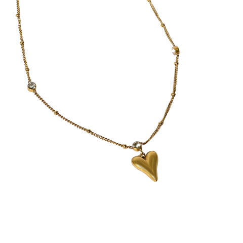 Heart of Elegance Love Link Necklace
