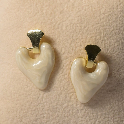 Serene Heartbeat Earrings