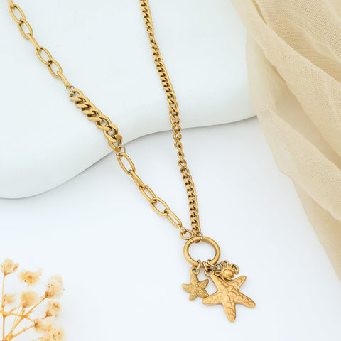 Starry Seas Charm Necklace
